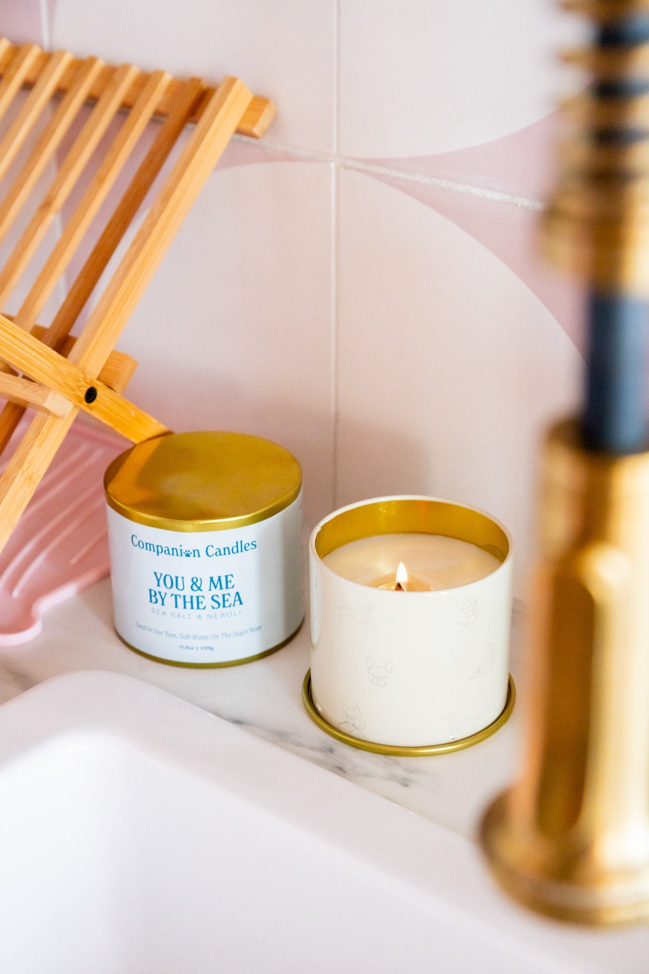 Companion Candles You & Me by the Sea - Image 6