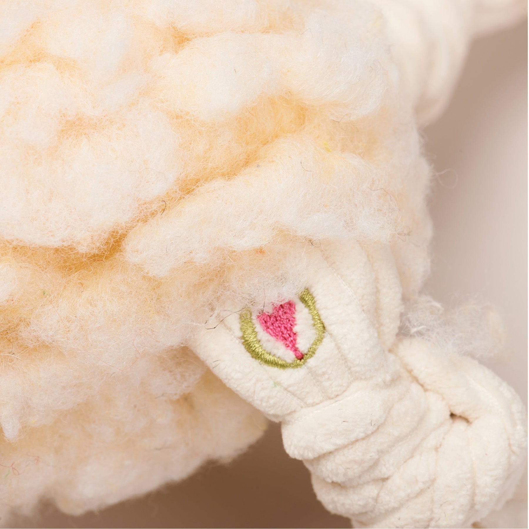 HuggleHounds Louise Lamb Plush Dog Toy - Image 6