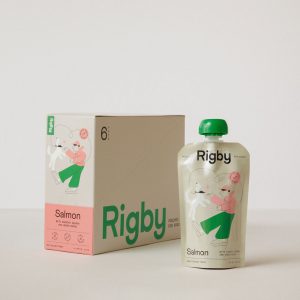 Rigby Organic Salmon Pouch - 6 Pack