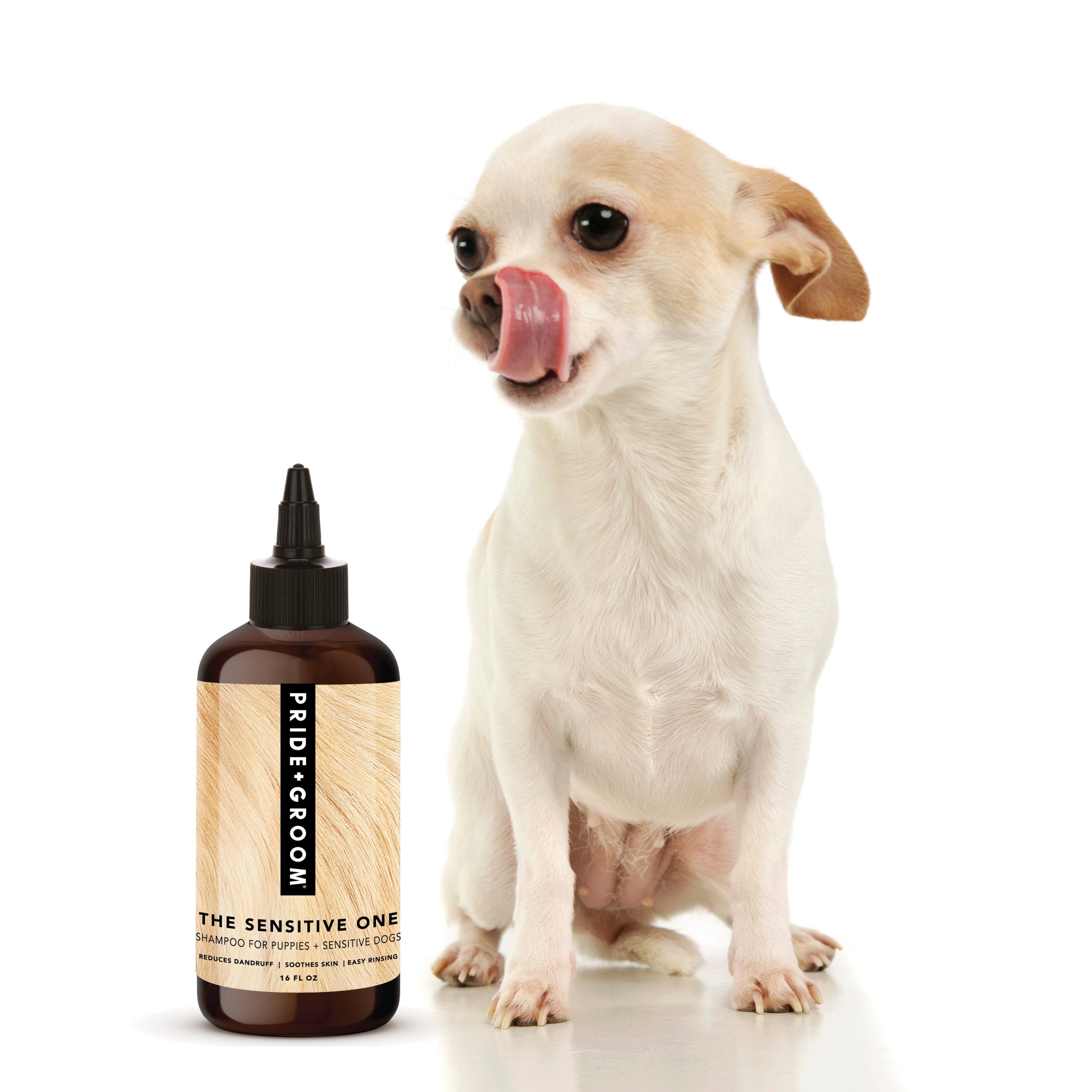 Pride + Groom THE SENSITIVE ONE Hypoallergenic Dog & Puppy Shampoo - Image 4